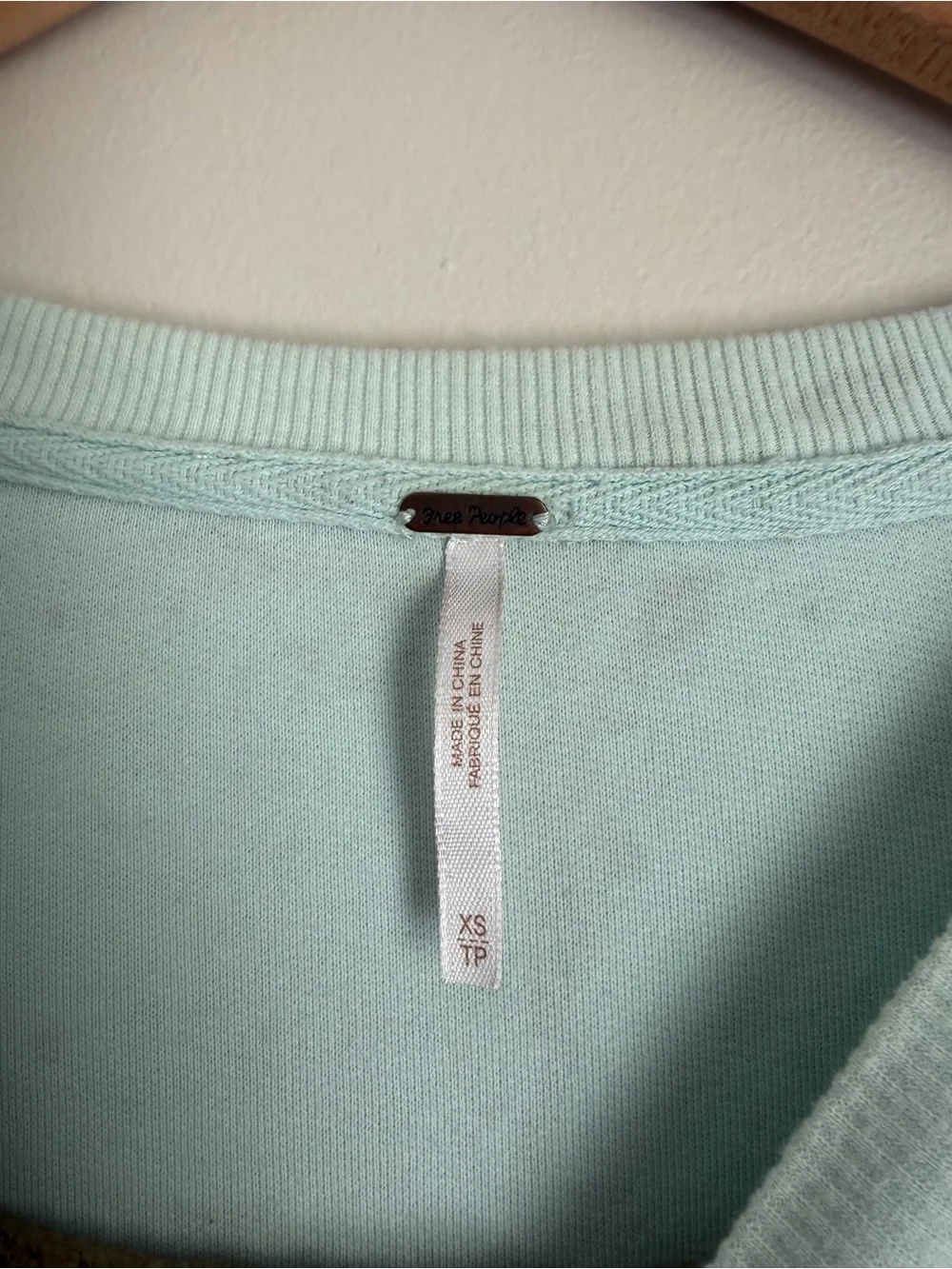 Free People Jordan Color Block Oversized Pullover | XS | Cozy Raw Hem Sweatshirt